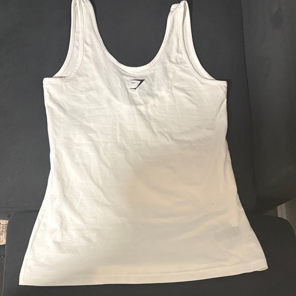 Gymshark White Tank Top